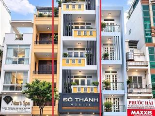 Bán nhà quận 3 mặt tiền đường lê văn sỹ ,kết cấu 6 tầng có thang máy,giá chỉ 31,6 tỷ
