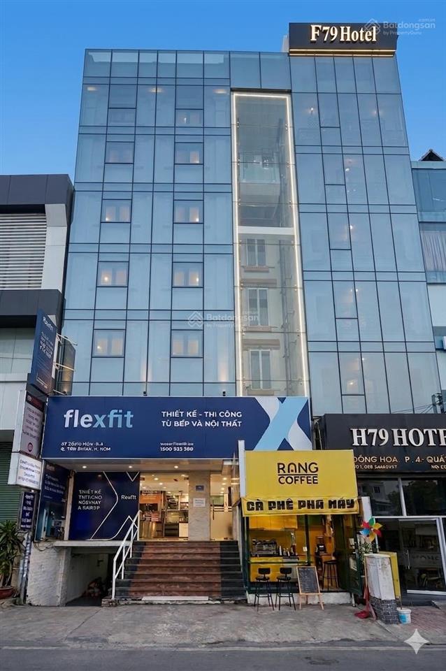 Tòa nhà building mặt tiền số 7 cộng hòa, p.4, tân bình, kết cấu 1 hầm 8 tầng