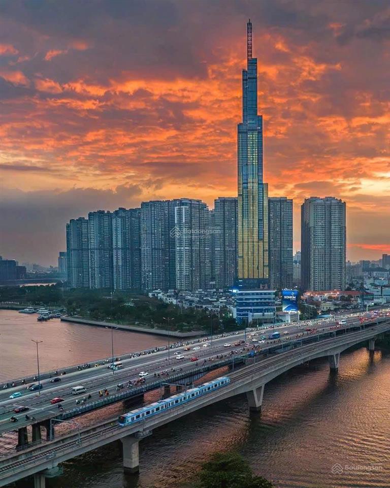 Độc bản mặt tiền nguyễn hữu cảnh trực diện landmark 81