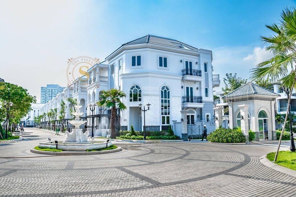 Biệt thự đơn lập sol villas 3 mặt tiền, vị trí cực hiếm. dt 350m2, chỉ 130 tr/m2.  0902 746 ***
