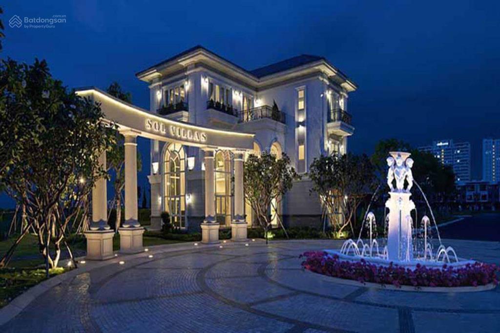 Biệt thự đơn lập sol villas 3 mặt tiền, vị trí cực hiếm. dt 350m2, chỉ 130 tr/m2.  0902 746 ***