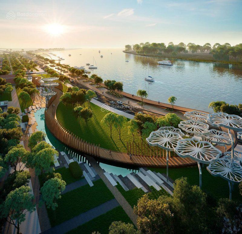 Biệt thự đơn lập góc sola 228m2, ngay ngã 3 sông, cạnh bến du thuyền.  0902 746 ***