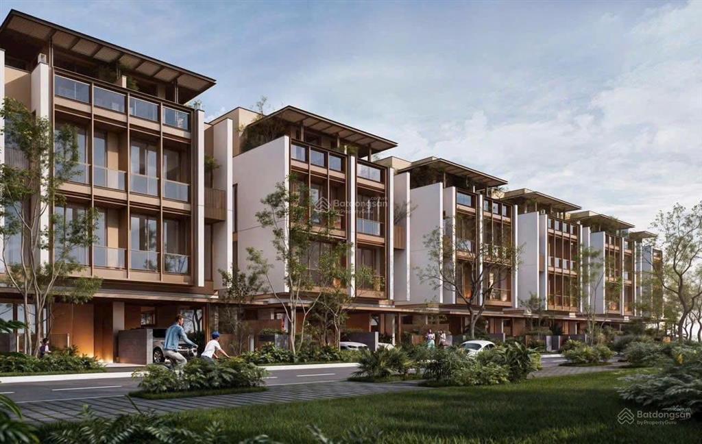Biệt thự vườn khu compound. dt 6x19m. nhà 3 mặt sông. chỉ trả 20% nhận nhà.  0902.746,319