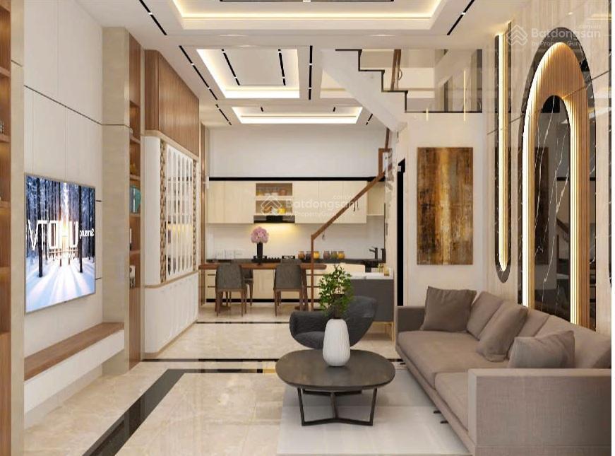 Nhà mới xây, thiết kế hiện đại (4.2x13) 3.5 tấm kdc tên lửa