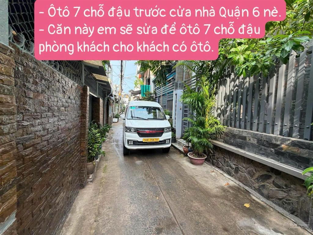 Nhà (4.5x17) hxh khu cư xá phú lâm a  đường hậu giang