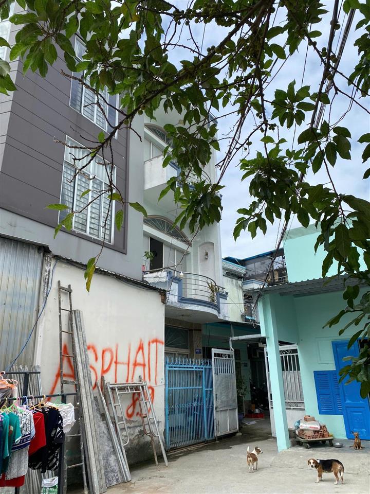 5 tỷ  nhà 3 tấm (3.8x10.5) mt thụt đường an dương vương