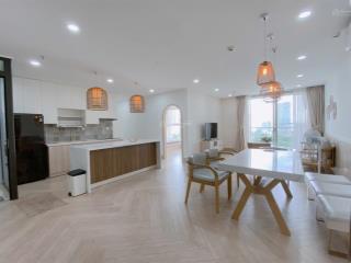 Cần cho thuê căn midtown m6 dt 116m2, thiết kế 2pn, block c, có ô xe riêng, view sông cực mát