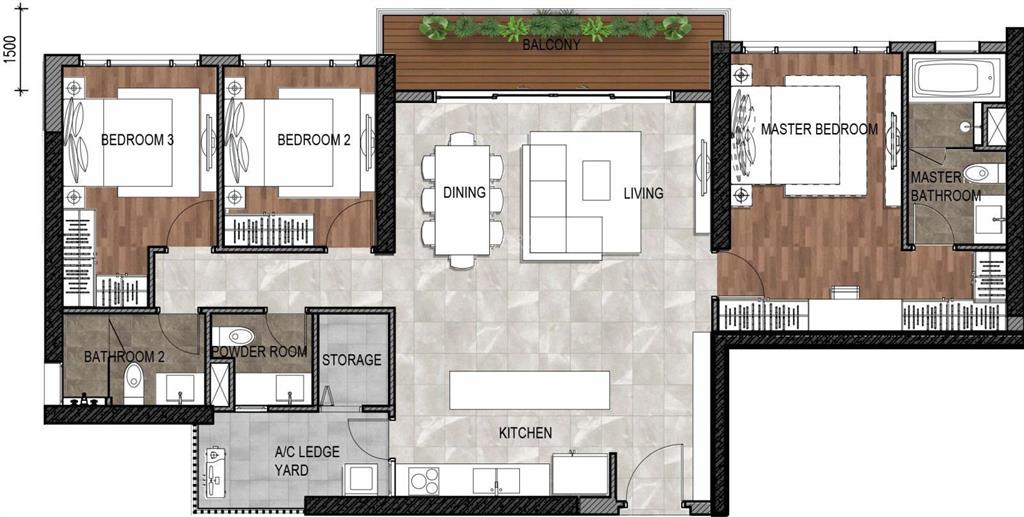 Bán gấp căn góc 3pn, 3wc the infiniti 135m2 giá hời dự án 92tr/m2, view 360 xem bắn pháo hoa