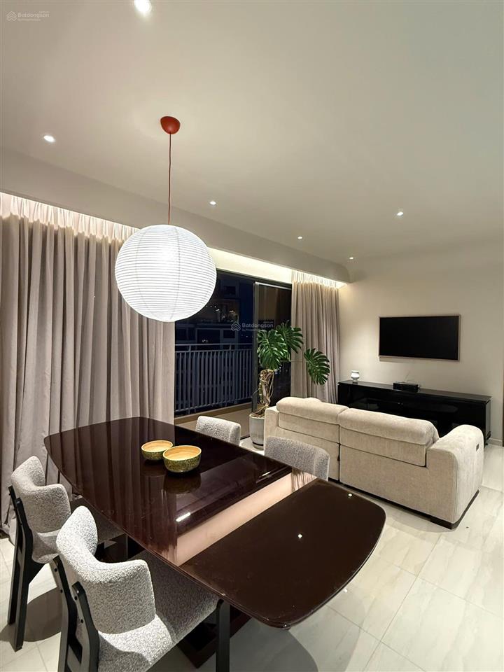 Cho thuê căn hộ the infiniti riviera point, 134 m2, 3pn, 3wc, nội thất đẹp, thoáng view q1 landmark