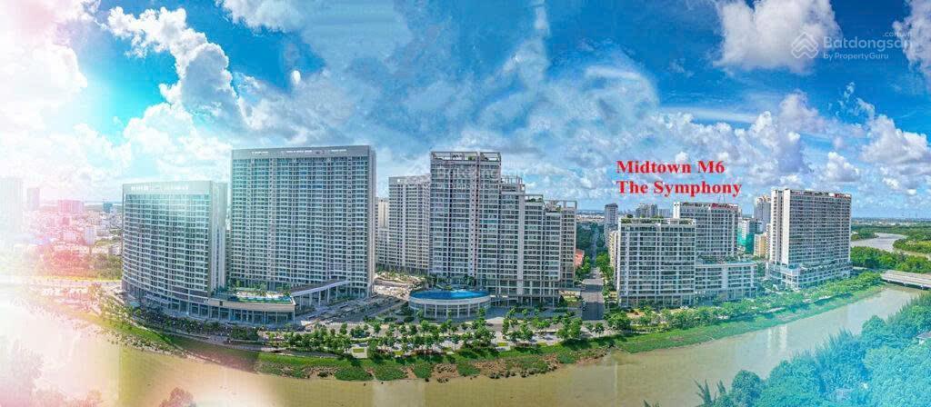 Bán gấp căn 3pn dt 127m2 m6 midtown view trực diện sông | giá tốt thị trường