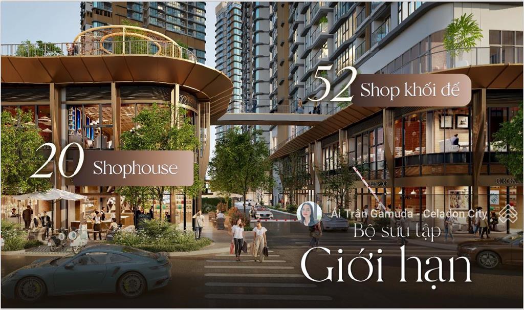 Shophouse eaton park trục kinh doanh, 119m2, khai thác tốt. chiết khấu 7%