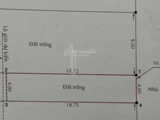 Chính chủ bán gấp lô đất 80m2 odt hẻm b5 võ văn vân kdc đông đúc