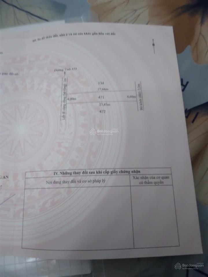 Cần bán gấp lô đất 2 mặt tiền full thổ cư ngay vòng xoay tân an