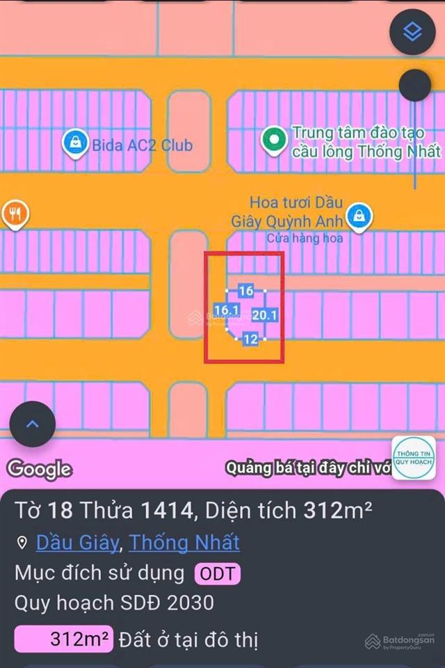 Lô góc đất biệt thự chuẩn đẳng cấp quý tộc không có lô thứ 2 tại trung tâm hành chính dầu giây