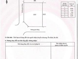 Lô góc đất biệt thự chuẩn đẳng cấp quý tộc không có lô thứ 2 tại trung tâm hành chính dầu giây