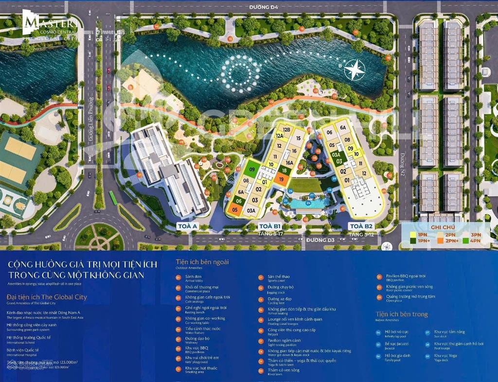 Căn view đẹp giá tốt masteri cosmo central