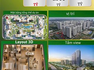 Bán căn 2pn góc bếp đảo view sông đẹp nhất lumière boulevard giá tốt