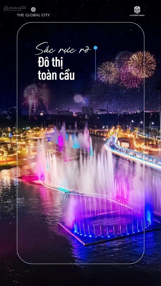 Căn hộ hạng sang masterise homes view kênh đào nhạc nước & landmark 81 giá từ 6,5 tỷ