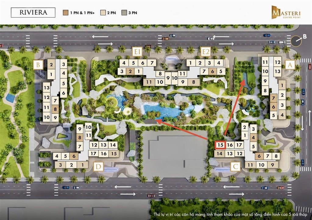 Masteri centre point 2pn góc view hồ bơi siêu đẹp giá tốt