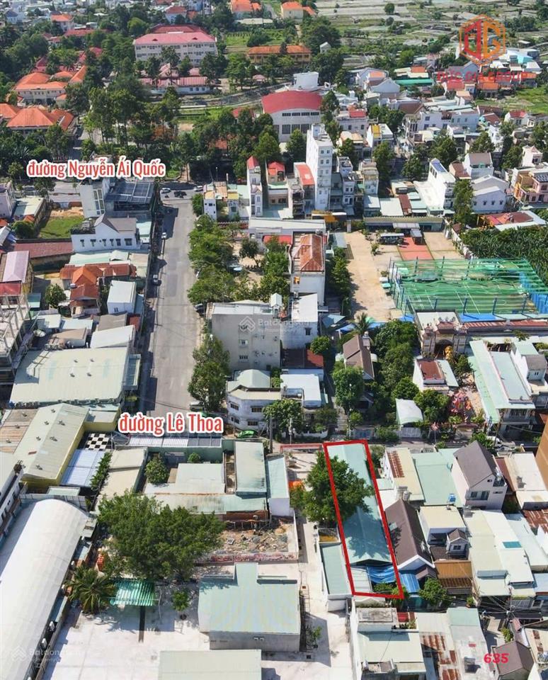 Bán lô đất 2 măt tiền trước sau, đường lê thoa, ngay fpt nguyễn ái quốc