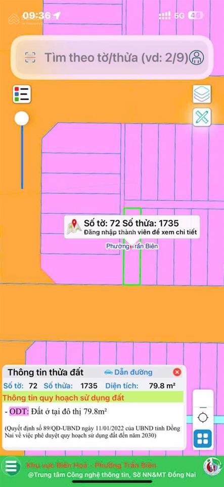 Bán lô đất 3 mặt thoáng đường f7, kdc bửu long, đường nhựa 12m, chỉ 4 tỷ