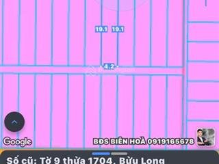 Bán lô f5 trục chính kdc bửu long 3 đẹp, ko cột , cống, sổ sẵn chỉ 4,2 tỷ