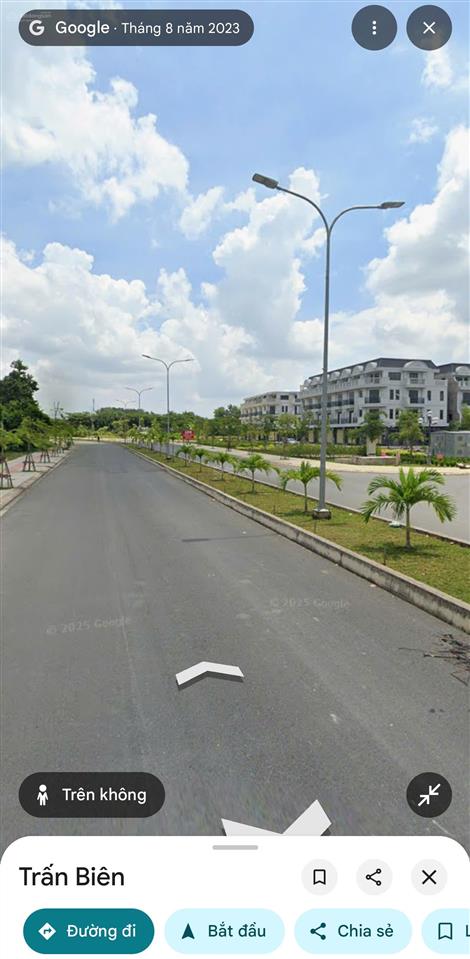 Bán nhà 1t2l kdc bửu long 3, đối diện công viên, sổ hoàn công, hướng tây chỉ 6,5 tỷ