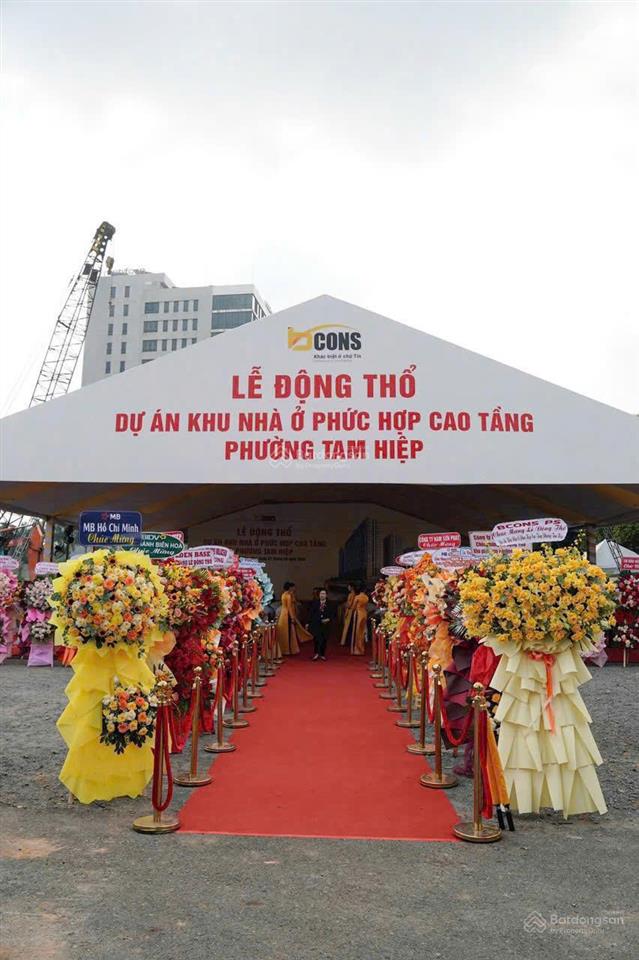 Dự án căn hộ chung cư ngay trung tâm tp đồng nai, mặt tiền phan trung, p. tam hiệp, chuẩn bị mở bán