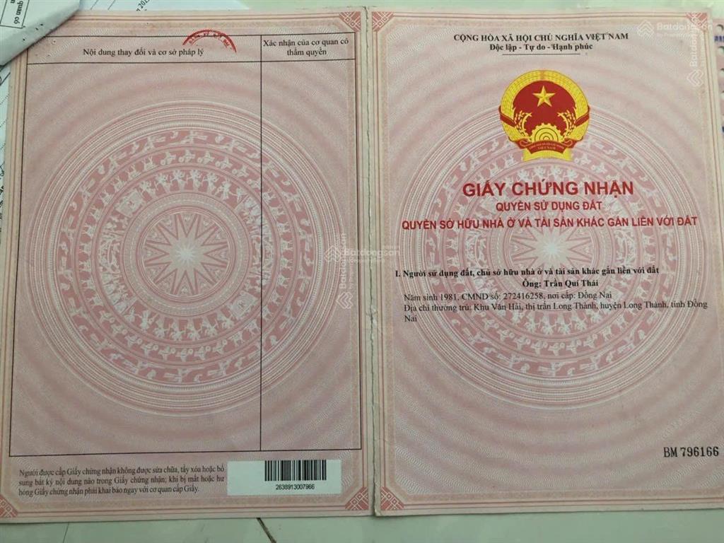 Bán đất ql51 long thành 180m2 thổ cư, mt 60m cực hiếm, đang cho thuê 10tr/tháng