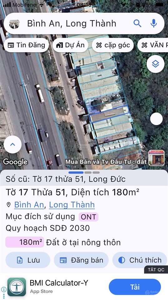 Cần bán gấp đất ql51  180m²  kinh doanh ngay  thu nhập sẵn