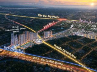Nhà phố shophouse one era thuận an mặt tiền quốc lộ 13 chỉ 8.6 tỷ/căn, nh cho vay 80%