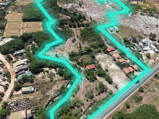 65.000 m2, mặt tiền ql 55, giáp suối, cầu cô kiều, phù hợp làm farm, khu du lịch nghỉ dưỡng