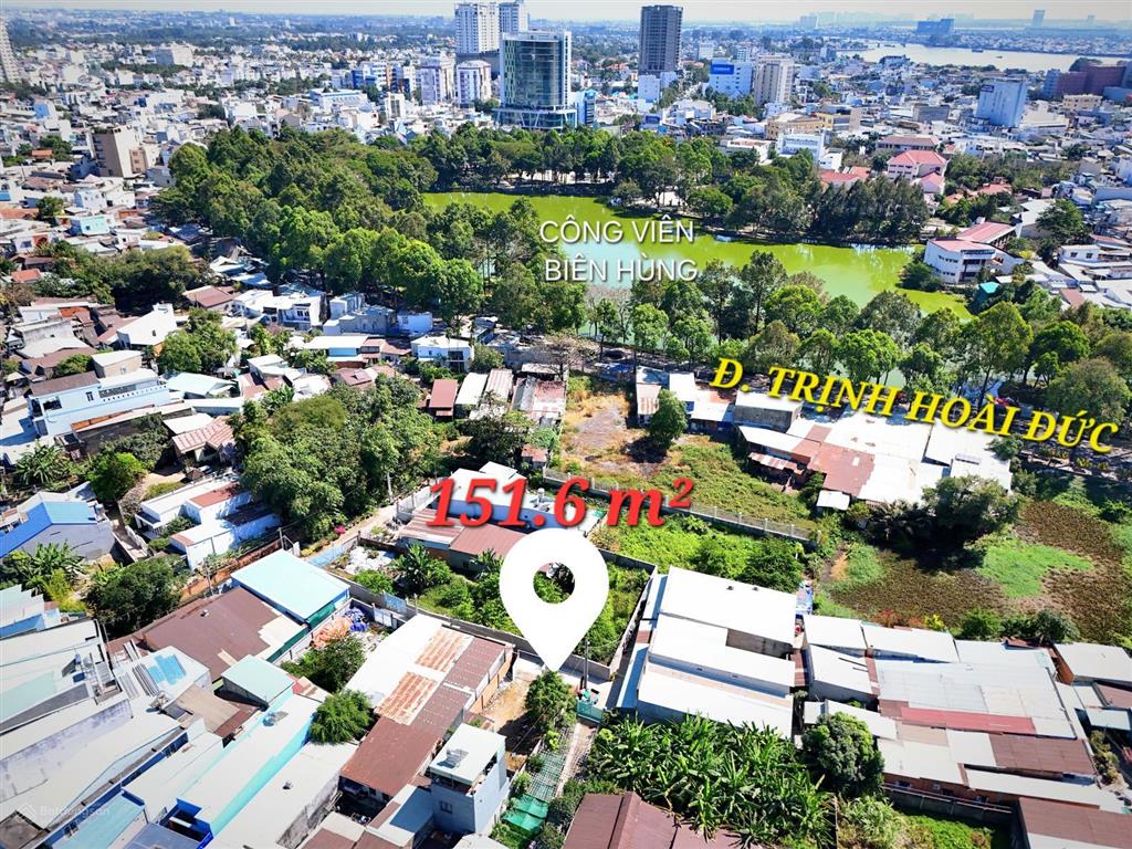 Đất trung tâm phường trấn biên gần công viên biên hùng, 9 x 17m, 25 triệu/m2