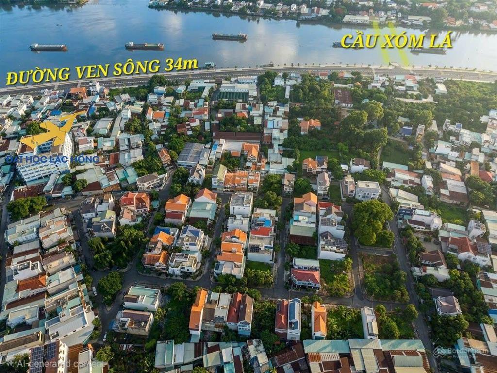 192,7 m2, kdc bửu long, shr thổ cư, gần sông, trường đh lạc hồng cs5