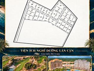 Hồ tràm, 37.520 m2, 350 triệu/sào, sổ hồng riêng từng lô