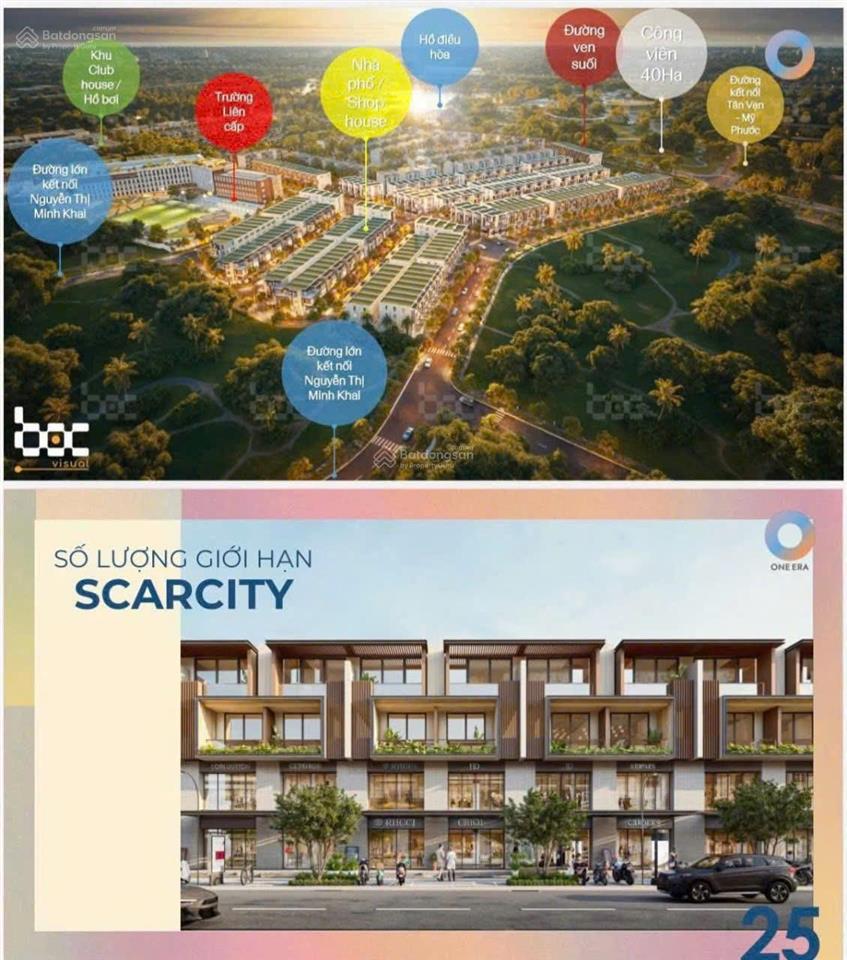 Sở hữu nhà phố one era  đón sóng trực diện ga metro số 5 & quốc lộ 13 mở rộng