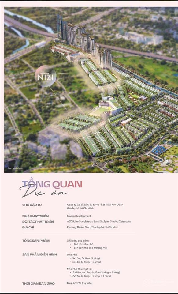 Sở hữu nhà phố one era  đón sóng trực diện ga metro số 5 & quốc lộ 13 mở rộng