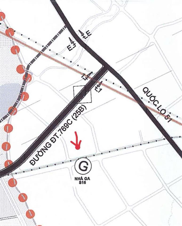 Bán 1 lô đường n10 kdc an thuận cổng chính sân bay long thành gần ga metro rẻ nhất khu  0937 012 ***