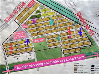 Cần bán 8 lô kdc an thuận đối diện cổng chính sân bay long thành đường n5,6,8,9,10 đặc biệt góc 2mt