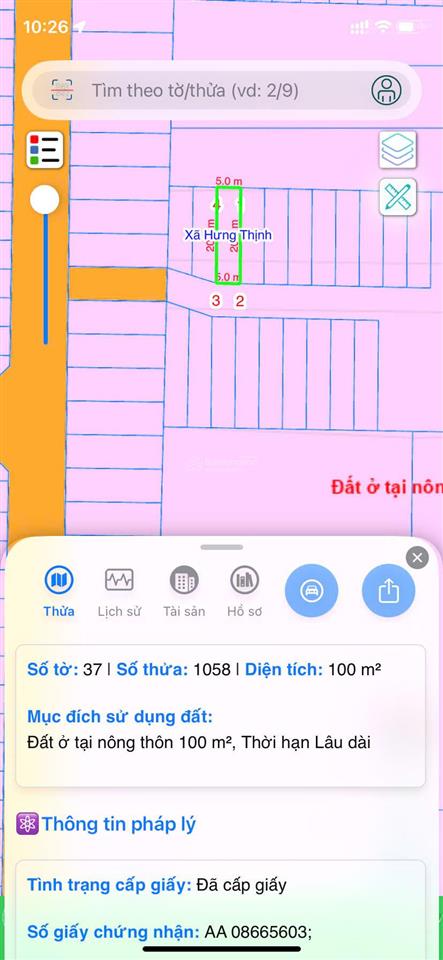 Bán đất thổ cư ngay khu tái định cư xã tây hòa trảng bom  đối diện kcn bàu xéo
