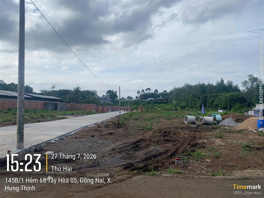 Bán đất sổ sẵn đối diện trường tiểu học nguyễn tri phương xã tây hòa gần nhà thờ lộc hòa