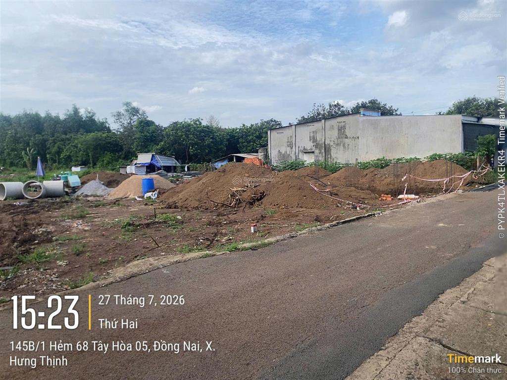 Bán đất sổ sẵn đối diện trường tiểu học nguyễn tri phương xã tây hòa gần nhà thờ lộc hòa