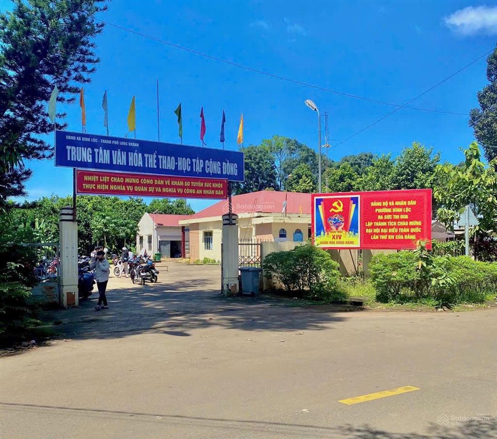 Bán nền thổ cư sổ riêng gần chợ, uỷ ban phường bình lộc