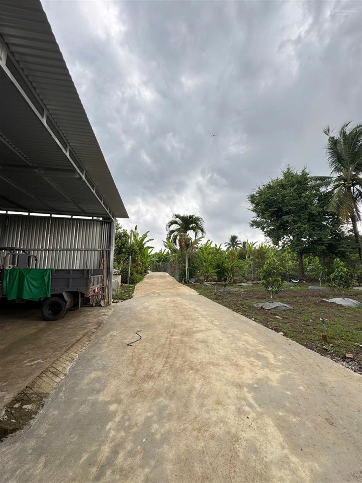 Bán 1800m2 đất vườn nghỉ dưỡng có nhà sẵn, có 300m2 thổ cư, cây ăn trái gần trung tâm long khánh