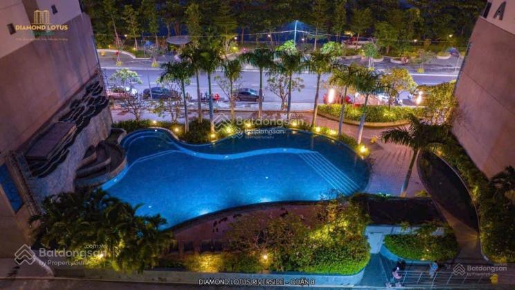 Cho thuê diamond lotus riverside 1pn 1wc 50m2 full nội thất  giá 12tr/tháng. 0917 343 ***