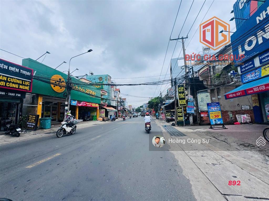 Bán lô đất 1111m2 thổ cư hiếm có mặt tiền đường bùi trọng nghĩa, phường trảng dài, giá 65 tỷ