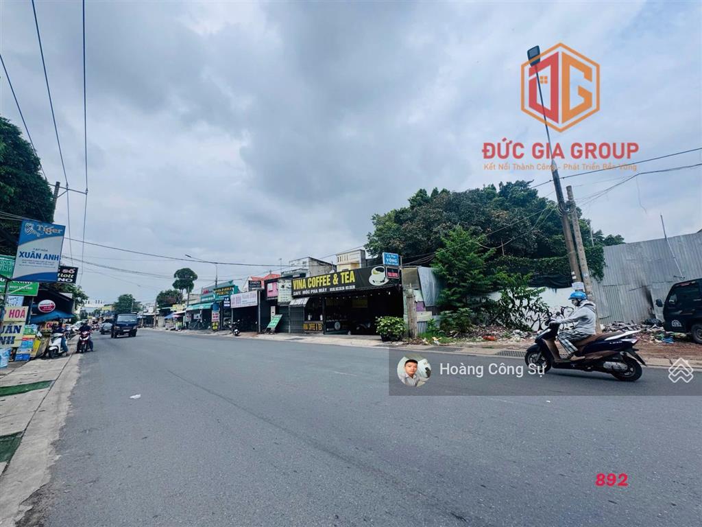 Bán lô đất 1111m2 thổ cư hiếm có mặt tiền đường bùi trọng nghĩa, phường trảng dài, giá 65 tỷ