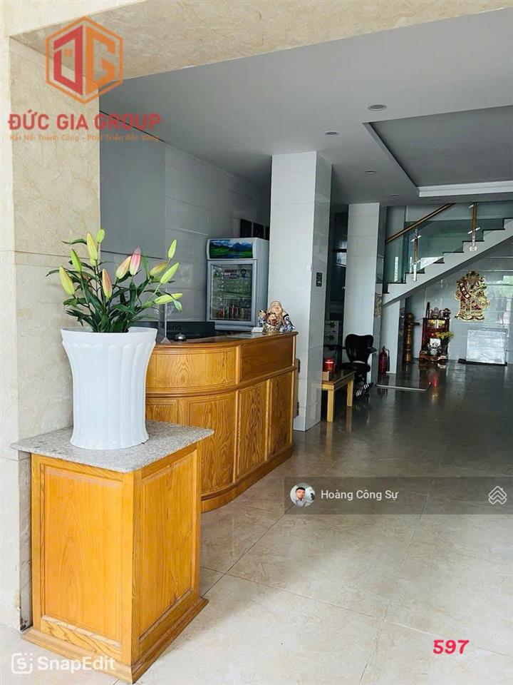 Bán khách sạn mặt tiền đường trần công an, ngay sân bay biên hòa sổ hồng 822m2 sàn giá 25 tỷ