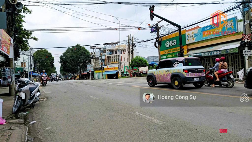 Bán nhà mặt tiền bùi hữu nghĩa gần ngã tư chơ đồn phường biên hòa sổ hồng 232m2 ngang 7m giá 9.9 tỷ