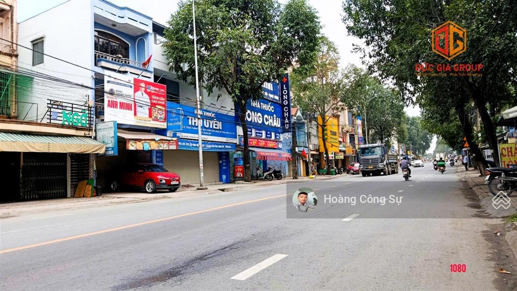 Bán nhà mặt tiền bùi hữu nghĩa gần ngã tư chơ đồn phường biên hòa sổ hồng 232m2 ngang 7m giá 9.9 tỷ